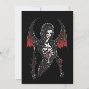 Convites Halloween 6 vampiro, b, monstro assustador, horror