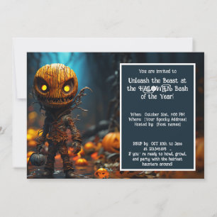 Convites Halloween A Gangue Ghoul Gala