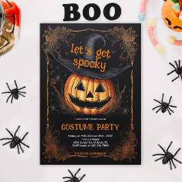 Convites Halloween Adulto Figurume Party Business Spooky