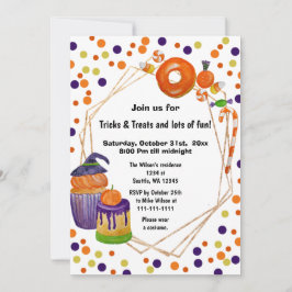 Convites Halloween Candies e Testa o Halloween