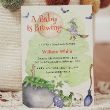 Halloween Cauldron Baby está criando Chá