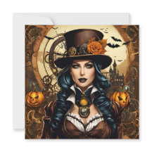 Halloween dans le style steampunk