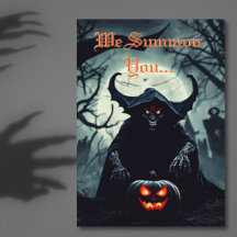 Halloween do Demônio Vermelho Assustador e Assusta