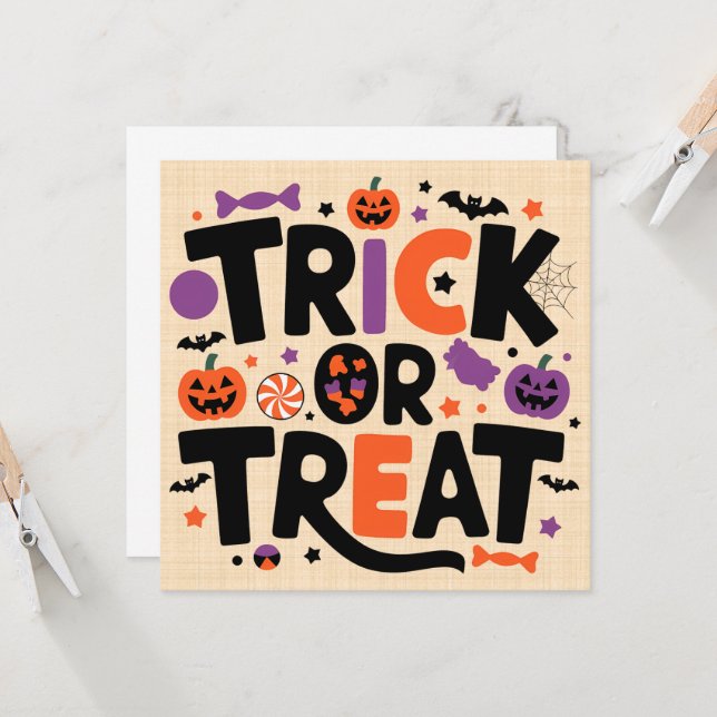 Convites Halloween - festivités fantomatiques (Frente/Verso In Situ)