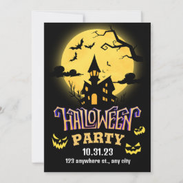 Convites Halloween Ghosts Spooktacular Festa de aniversário