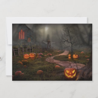 Convites Halloween - Na véspera de Halloween