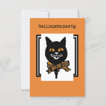 HALLOWEEN NOUVEAU BLACK CAT Gift