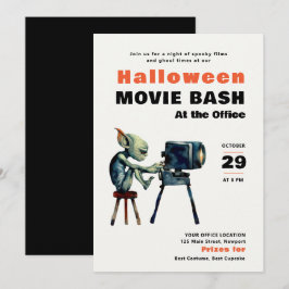 Convites Halloween Office Party Business Movie Bash Gremlin