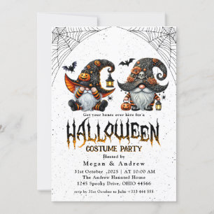 Convites Halloween Os Sete Anões
