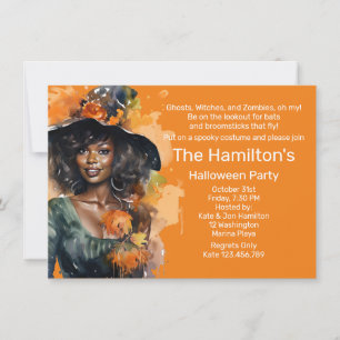 Convites Halloween Party Witch Brew