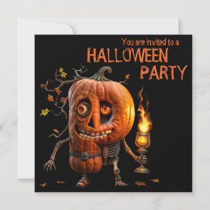 Convites Halloween Pumpkin