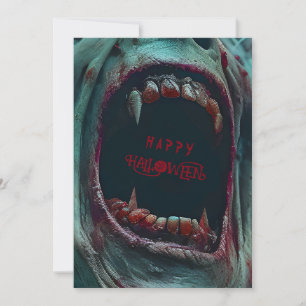 CONVITES HALLOWEEN SCARY MONSTER COSTUME PARTIDO