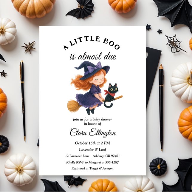 Convites Halloween Sloth Primeiro Chá de fraldas de Hallowe (Criador carregado)