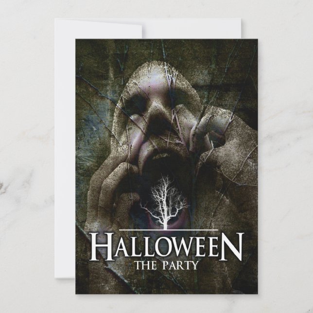 Convites Halloween "The Party" (Frente)