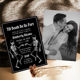 Convites Halloween Till Death Do Us Part Bridal Shower