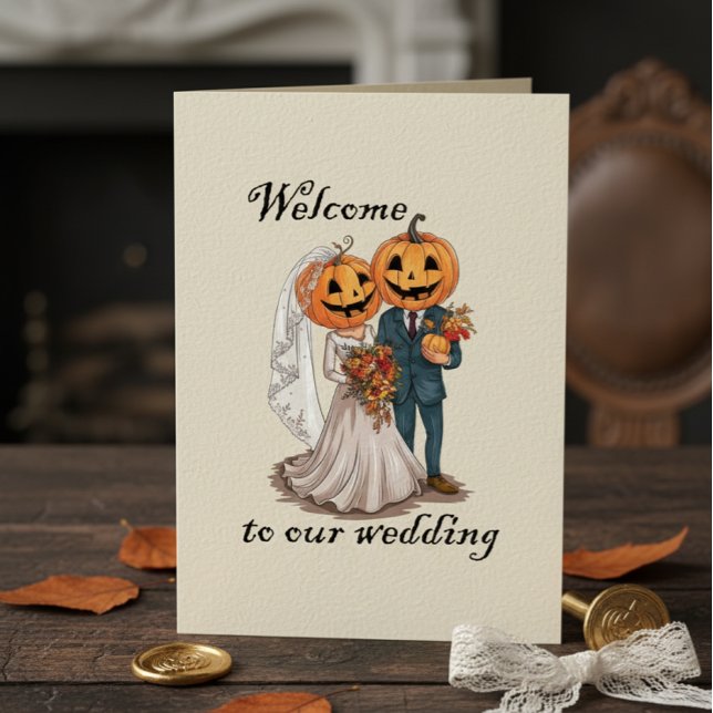 Convites Halloween Wedding (Criador carregado)