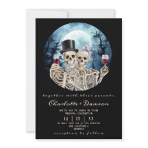 Hallowen Gothic Skulls Tarot O Casamento Dos Amant