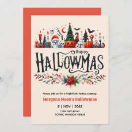 Convites Hallowmas Invoca a Mashup de Natal no Halloween