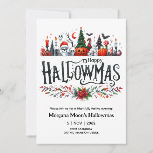 Convites Hallowmas Invoca a Mashup de Natal no Halloween