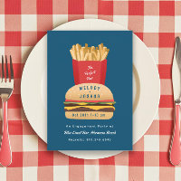 Hamburger e Fries - Chá de Par Perfeito