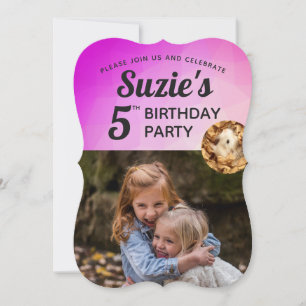 Convites Hammyville - Personalização vibrante de Hamster Bo