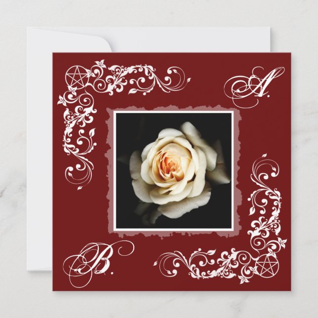 Convites Handfasting (Frente)