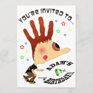 Convites HANDzYMANS-RollerbladerConvite