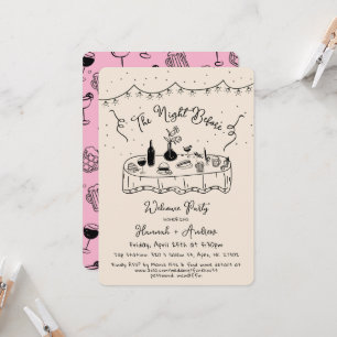 Convites Hannah é a noite antes de ser bem-vinda