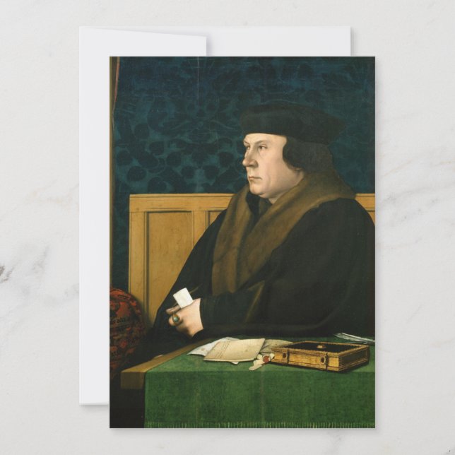 Convites Hans Holbein, o Younger - Thomas Cromwell (Frente)