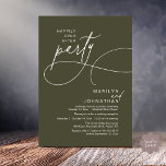 Convites Happily Ever After Modern Elegant Wedding Dinner<br><div class="desc">Celebrate your love story with this elegant minimalist wedding invitation, designed with a refined sans font paired with delicate romantic elegant handwritten script. Perfect for couples who love modern romance, soft neutrals, and timeless typography, "happily ever after party". Perfect for couples extending their joyous occasion, this invitation exudes sophistication with...</div>