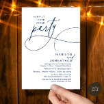 Convites Happily Ever After Modern Elegant Wedding Dinner<br><div class="desc">Celebrate your love story with this elegant minimalist wedding invitation, designed with a refined sans font paired with delicate romantic elegant handwritten script. Perfect for couples who love modern romance, soft neutrals, and timeless typography, "happily ever after party". Perfect for couples extending their joyous occasion, this invitation exudes sophistication with...</div>