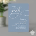 Convites Happily Ever After Modern Elegant Wedding Dinner<br><div class="desc">Celebrate your love story with this elegant minimalist wedding invitation, designed with a refined sans font paired with delicate romantic elegant handwritten script. Perfect for couples who love modern romance, soft neutrals, and timeless typography, "happily ever after party". Perfect for couples extending their joyous occasion, this invitation exudes sophistication with...</div>