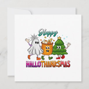 Convites Happy Hallothanksmas