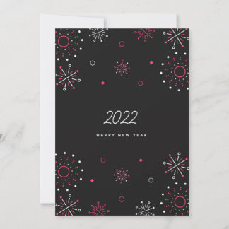 Convites Happy new year invitation card