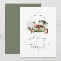 HARLOW Rustic Present Secret Papais noeis com Pres