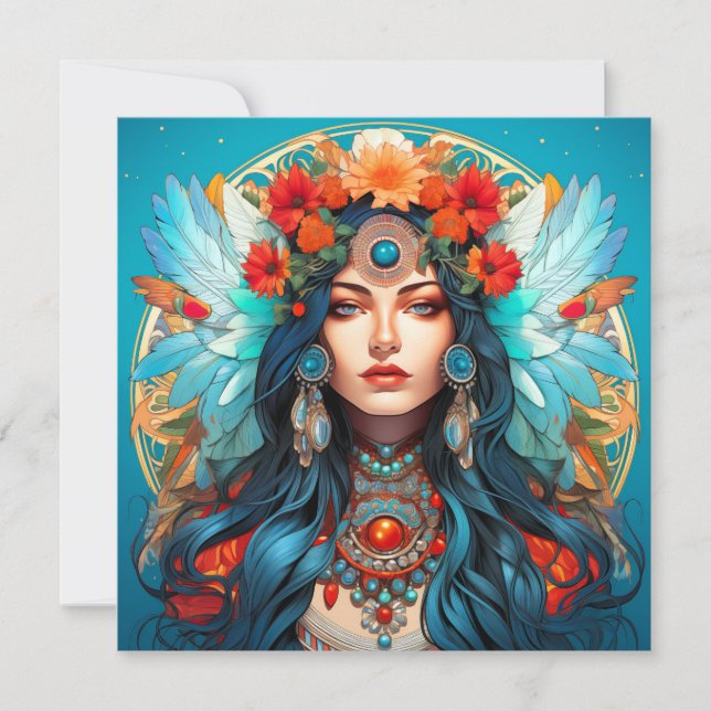 Convites Harmonia no Patrimônio - Art Nouveau Design (Frente)