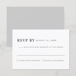 Convites Harper - Moderno Minimalista Série Clássica Limp