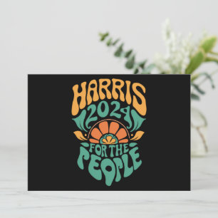 Convites Harris Walz 2024 Eleição Presidente Kamala Harris