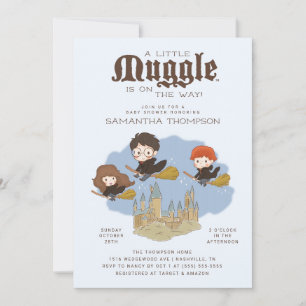 Convites Harry Potter Chás de Bebê para Não-Mágicos