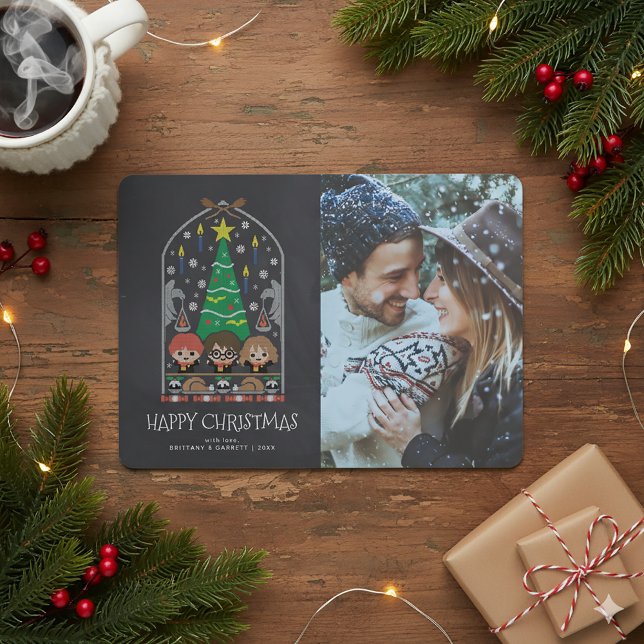 Convites HARRY POTTER™ Cross-Stitch Holiday (Criador carregado)