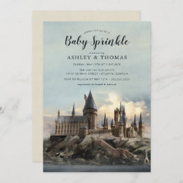 Convites Harry Potter | Hogwarts Castle Baby Sprinkle