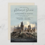 Convites Harry Potter | Janto de ensaio do Castelo de Hogwa<br><div class="desc">Convide toda a sua família e amigos para o seu Janto de ensaio com estes convites do Harry Potter mágico. Personalize adicionando todos os detalhes do evento!</div>