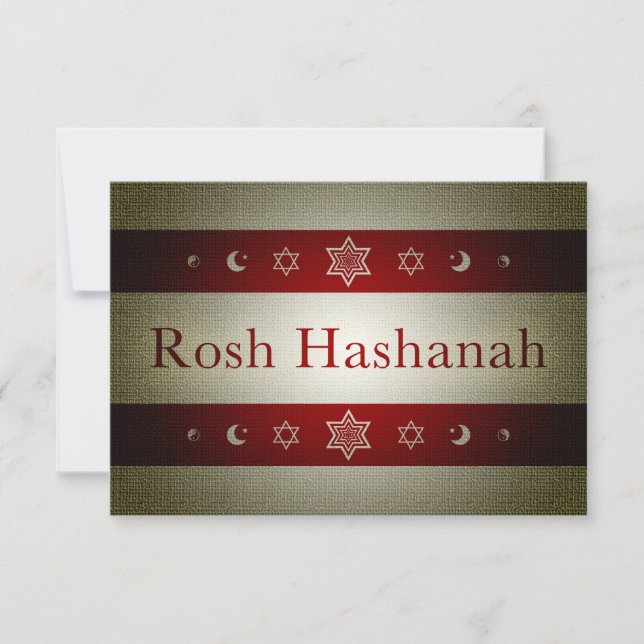 Convites hashanah rosh (Frente)