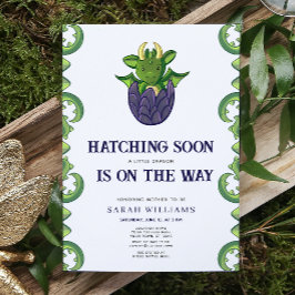 Convites Hatching em breve Sexo Chá de fraldas neutro do dr