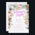 Convites Havana Nights Cuban aniversário de 30 anos<br><div class="desc">Especialize suas comemorações de aniversário de 30 anos com essas belas noites de Havana,  convites temáticos cubanos! Com elementos botânicos e neon,  esses convites são boho e tropical.</div>