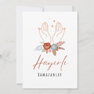 Convites Hayırlı Ramazanlar Happy Ramazan Ramadan Card