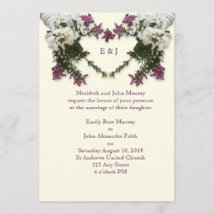 Convites Heather e Heart