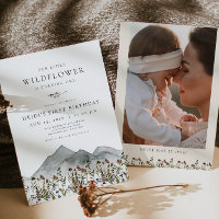 HEIDI Bohemian Wildflower First Festa de aniversár