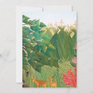 Convites Henri Rousseau - A Quebra d'Água