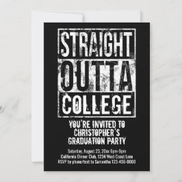 Convites Hetero fora da faculdade Festa de formatura engraç
